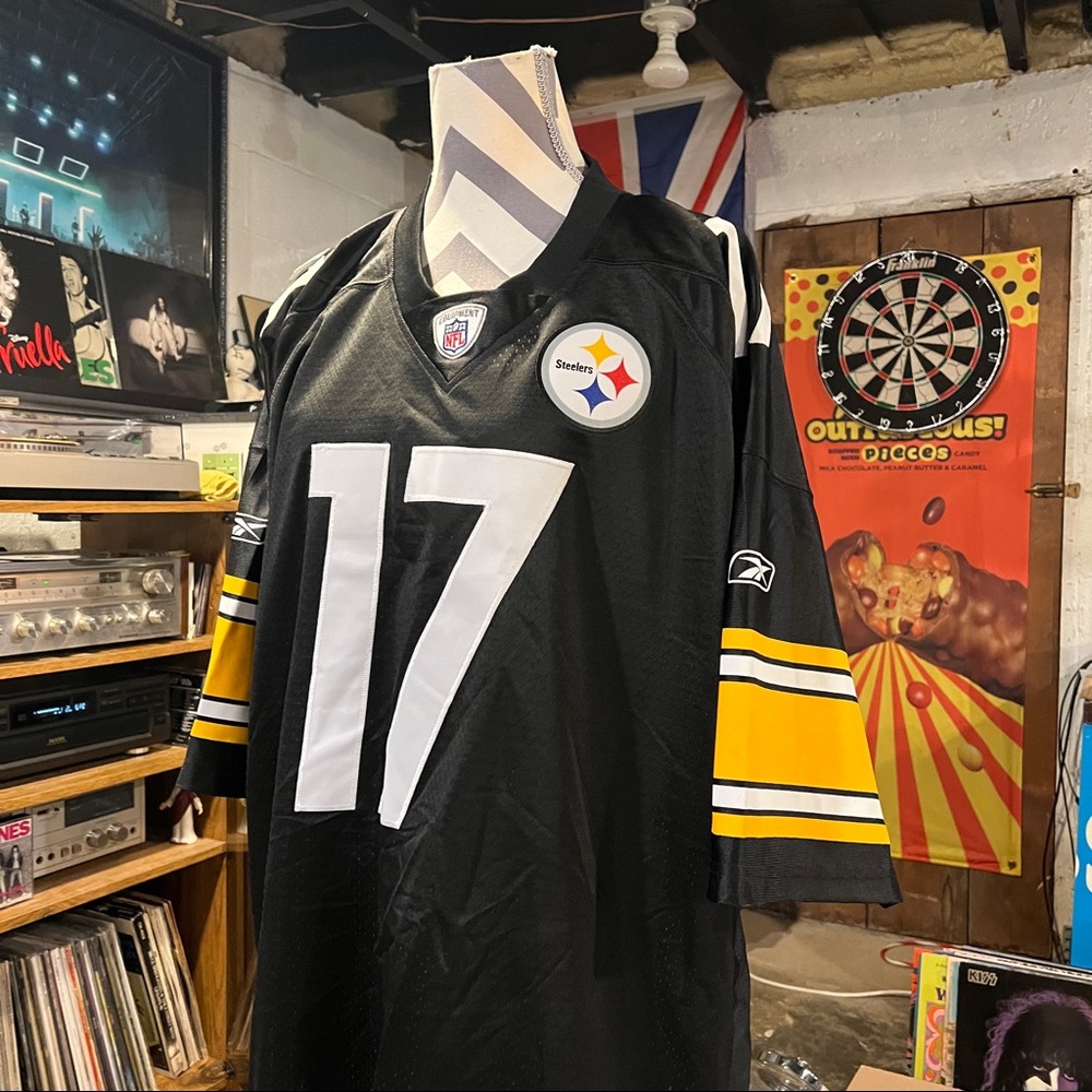 STEELERS MIKE WALLACE JERSEY XXL ON FIELD
